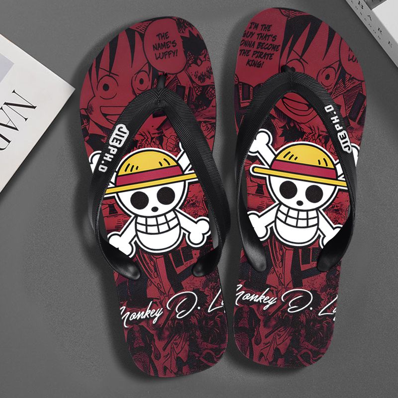 Anime Cosplay Ai - Novos chinelos de anime One Piece,