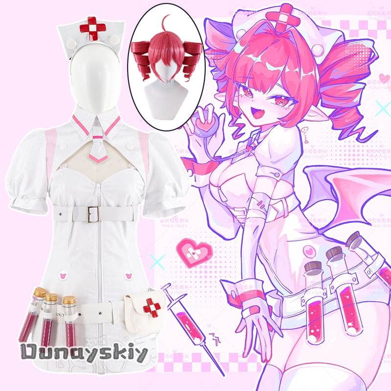 Anime Cosplay Nurse - Buro cosplay traje virtual ídolo cosplay