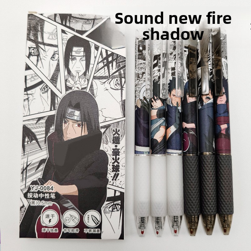 Anime Cosplay Ai - Caneta Gel Anime Naruto com Estampa