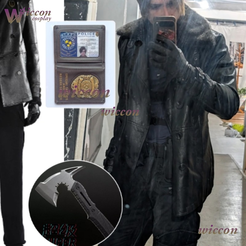 Anime Cosplay Girl Costume - Cosplay Resident Evil Leon·S·Kennedy: Fantasia Completa
