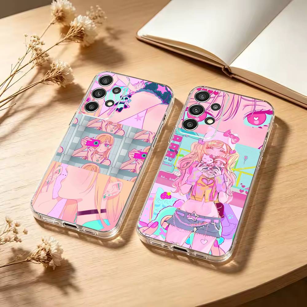 Anime Cosplay Quotes - Capa de Celular Transparente Macia Love