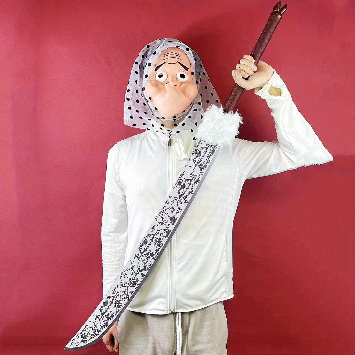 Anime Cosplay Real - 50 polegada fushiguro toji katana espada