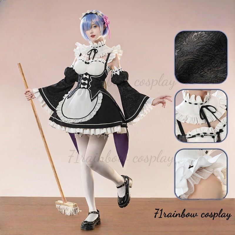 Anime Cosplay Rem - Re: a vida em um mundo