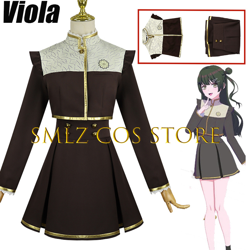Anime Cosplay Girl Costume - MewType Fujiko Viola Cosplay BanG Dream!