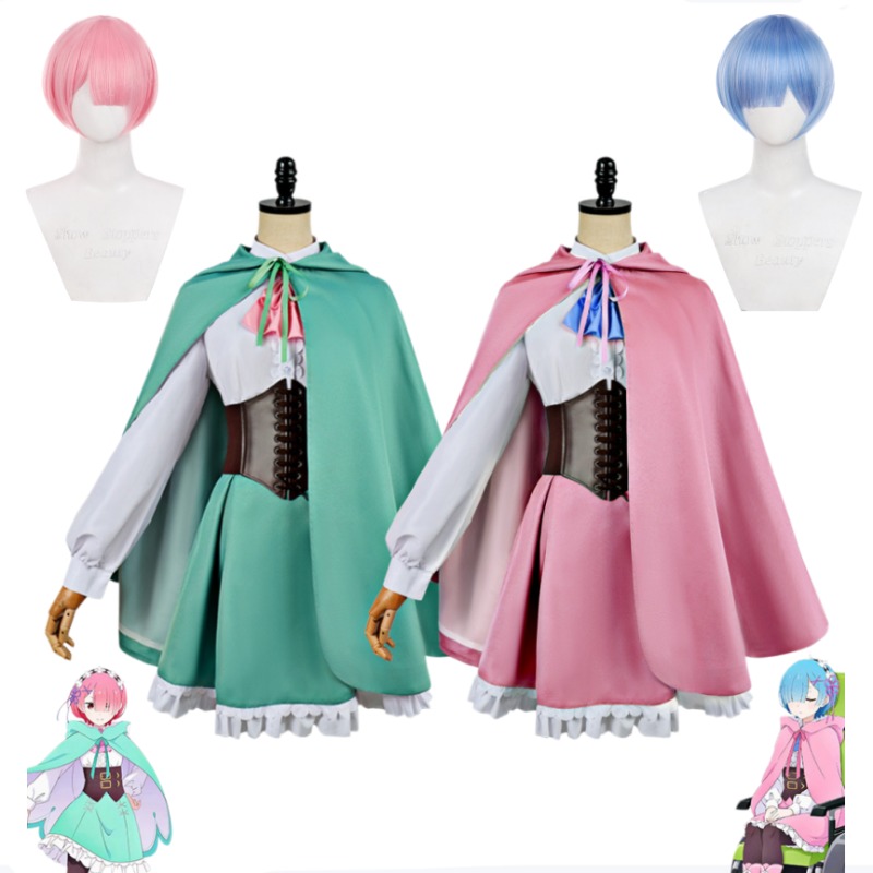 Anime Cosplay Rem - Re:Zero - Começando a Vida em