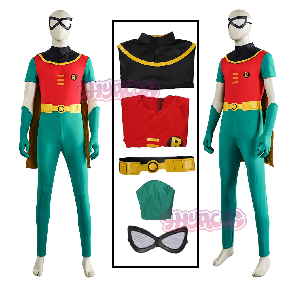 Anime Cosplay Glasses - Conjunto de Fantasia RRobin com Óculos,