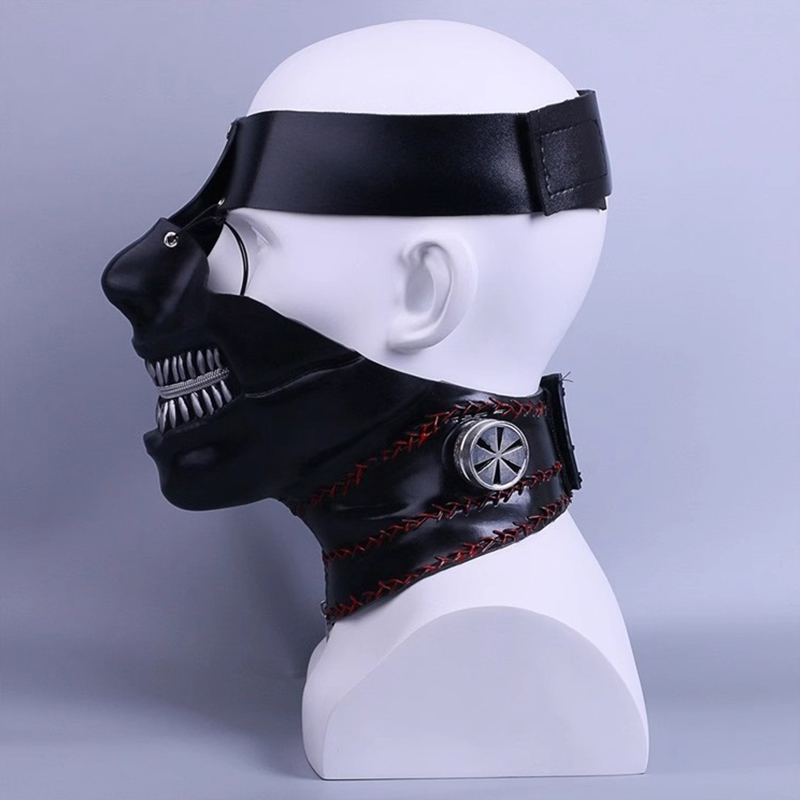 Kaneki Ken Cosplay Máscara Fil - Tokyo Ghoul Mask avaliação e preço