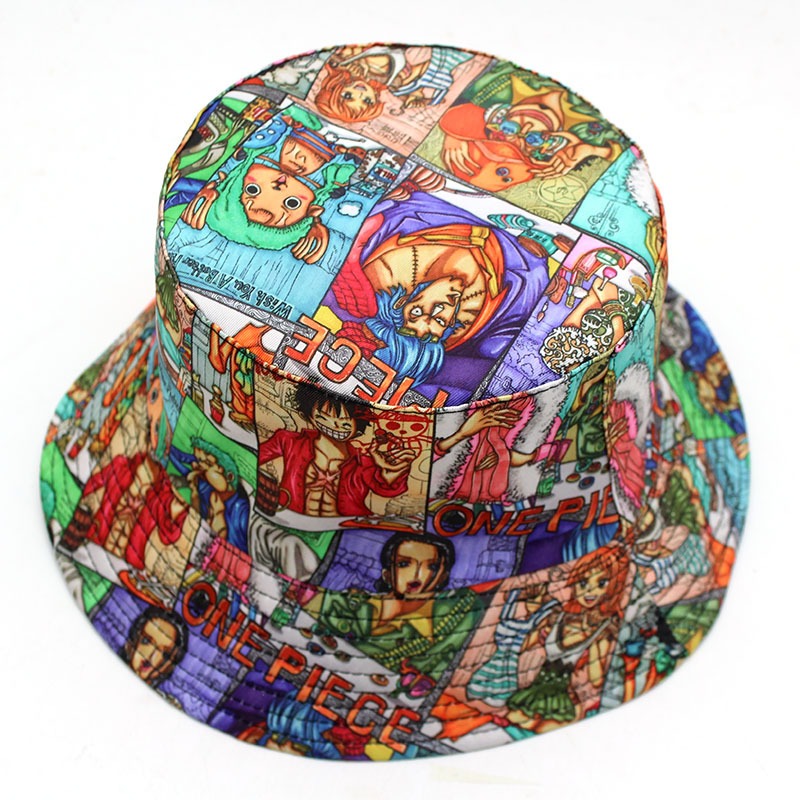 Chapéu bucket com estampa de p - Anime Cosplay Ai avaliação e preço