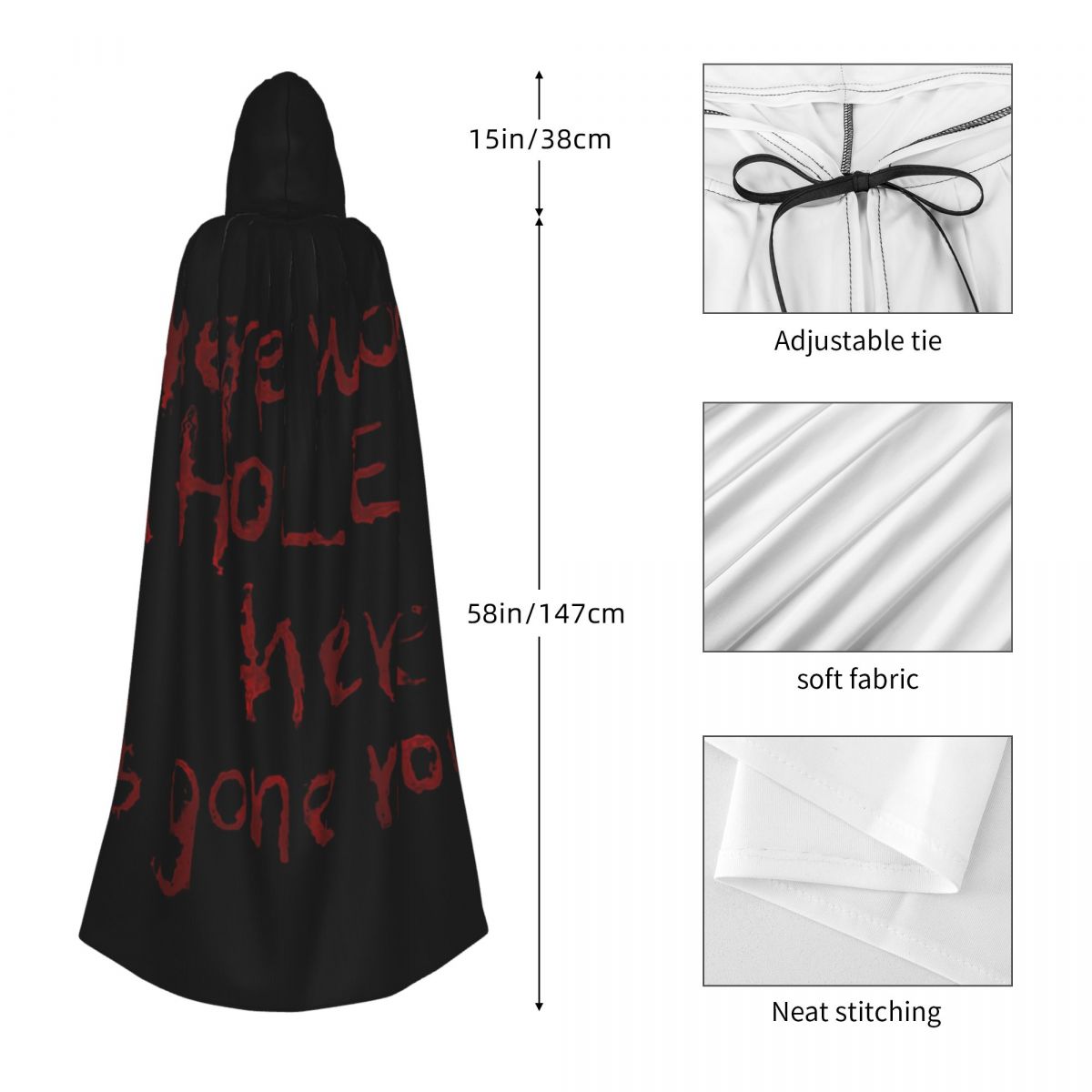 Havia um buraco aqui. Capa Lon - Anime Cosplay Quotes avaliação e preço