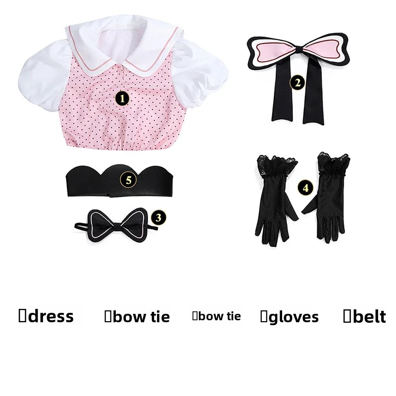 Fantasia de Cosplay Anime Oshi - Anime Cosplay Girl Costume avaliação e preço