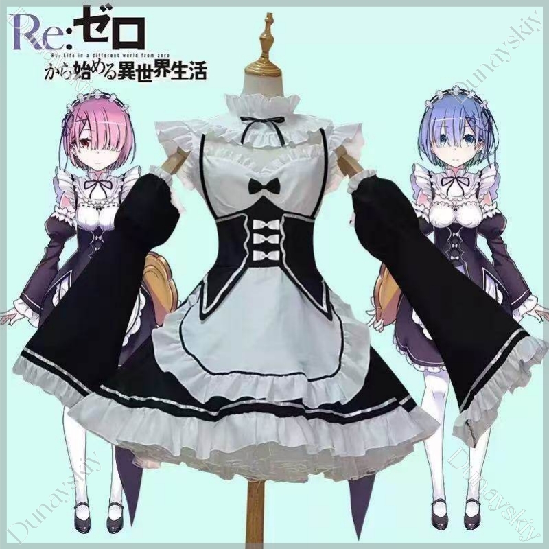 RE0 Rem Ram BJD Roupas para Fi - Anime Cosplay Rem avaliação e preço
