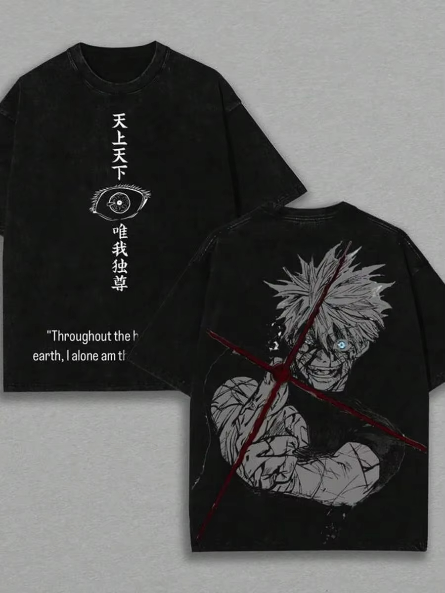 Camiseta Oversized de Verão 20 - Anime Cosplay Quotes avaliação e preço