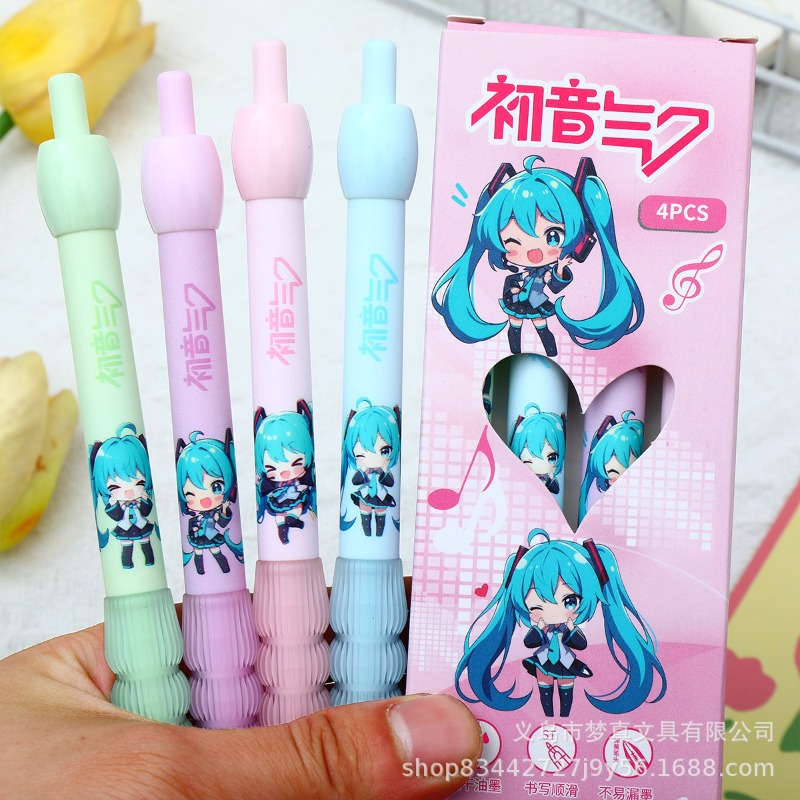 Caneta Gel Kawaii Hatsune Miku - Anime Cosplay Ai avaliação e preço