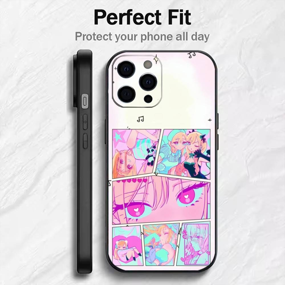 Capa de Silicone Macia Preta p - Anime Cosplay Quotes avaliação e preço