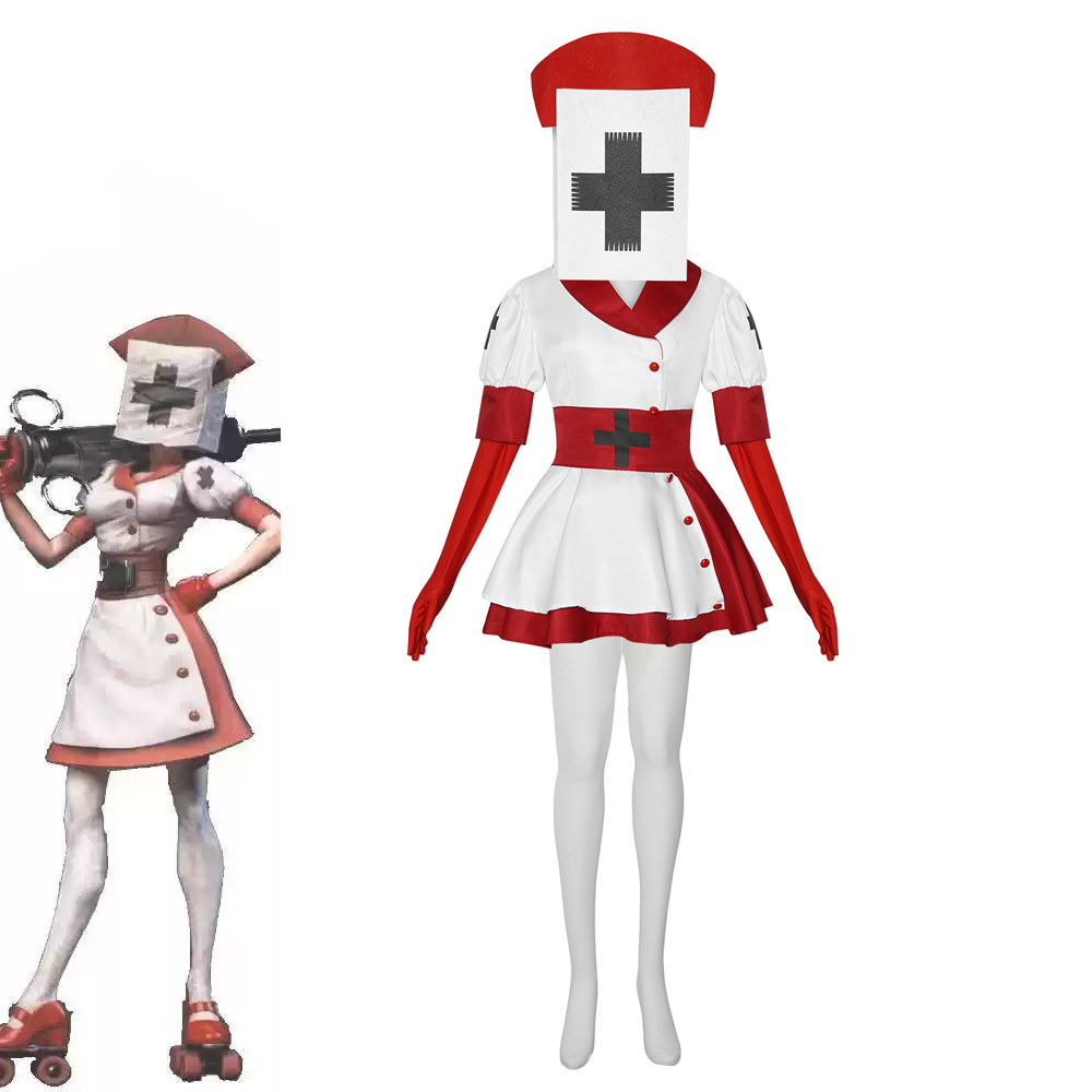 Fantasia Completa de Enfermeir - Anime Cosplay Nurse avaliação e preço