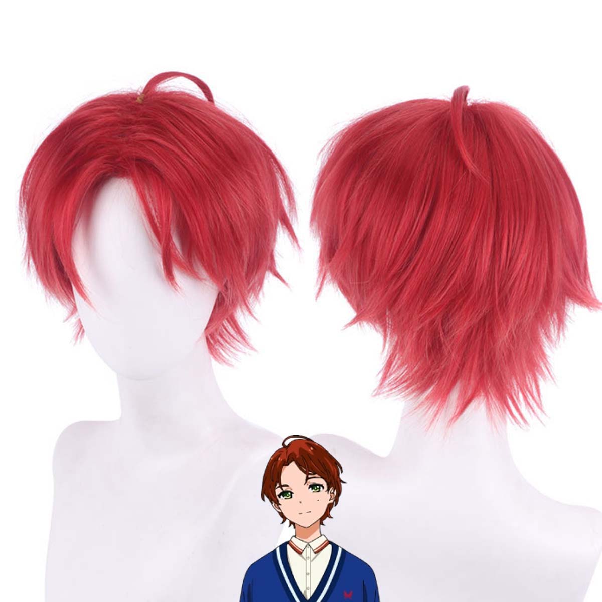 Peruca de Cosplay Anime WONDER - Anime Cosplay Ai avaliação e preço