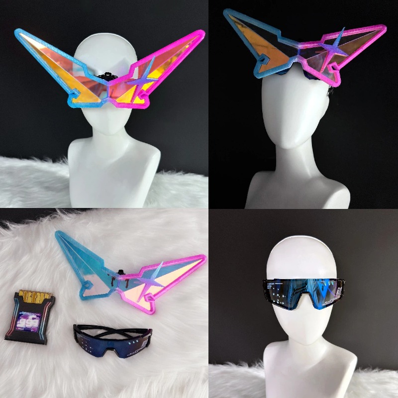 Jogo Honkai: Star Rail Silver  - Anime Cosplay Glasses avaliação e preço