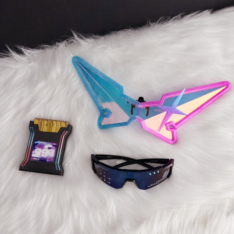 Jogo Honkai: Star Rail Silver  - Anime Cosplay Glasses avaliação e preço