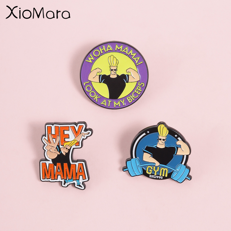 Pins de Esmalte Vintage Engraç - Anime Cosplay Quotes avaliação e preço