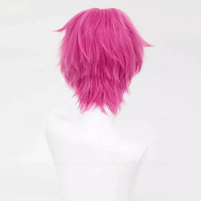 Peruca de Cosplay Saiki Kusuo  - Anime Cosplay Glasses avaliação e preço