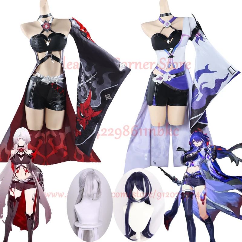 Em estoque acheron cosplay tra - Anime Cosplay Waifu avaliação e preço