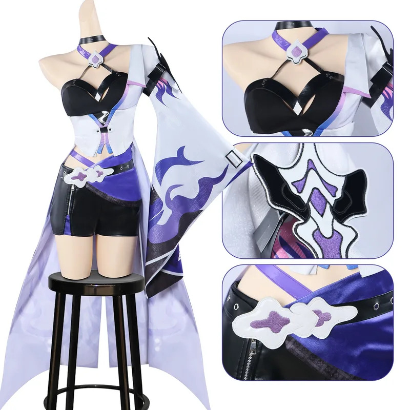 Em estoque acheron cosplay tra - Anime Cosplay Waifu avaliação e preço