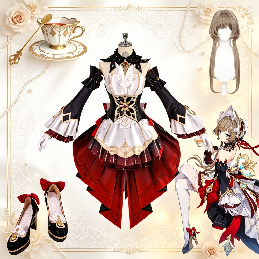 Fantasia Completa de Cosplay S - Anime Cosplay Girl Costume avaliação e preço