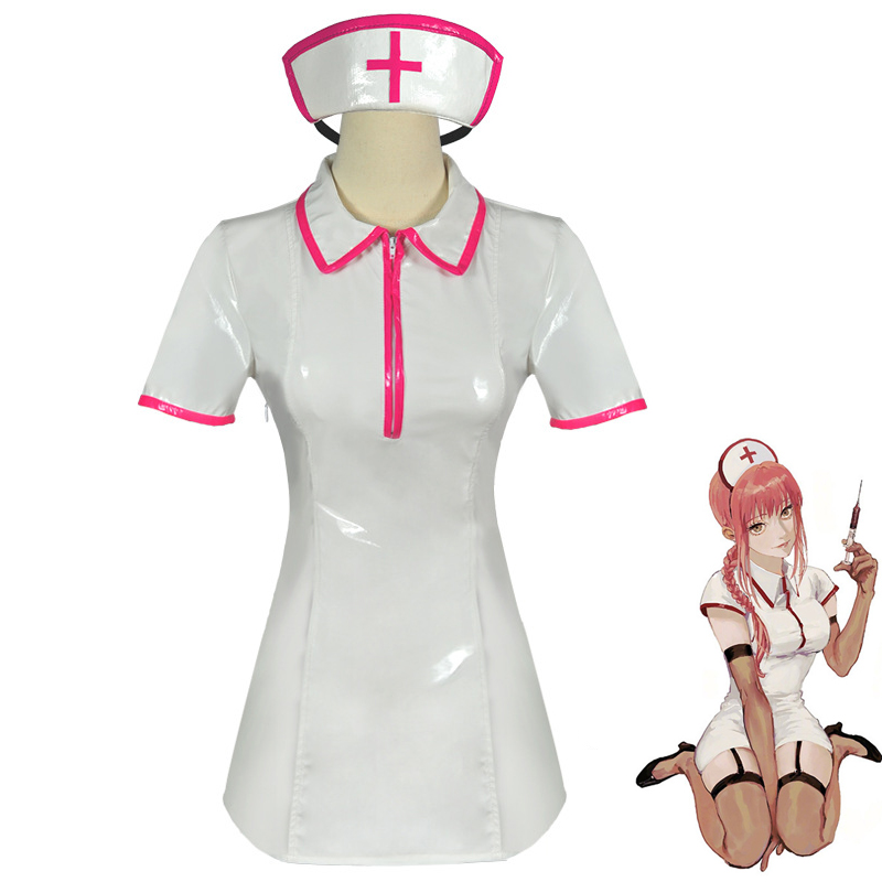 Anime homem motosserra cosplay - Anime Cosplay Nurse avaliação e preço