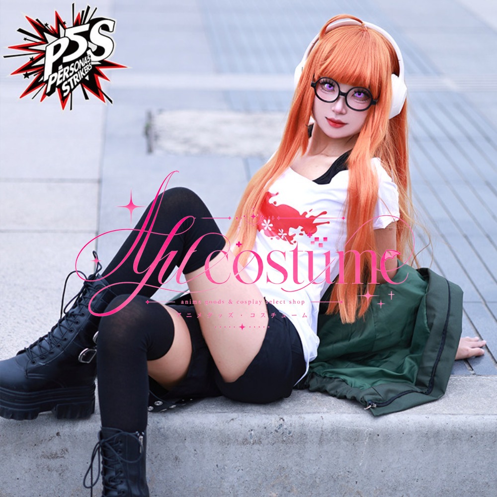 Fantasia de Cosplay Futaba Sak - Anime Cosplay Glasses avaliação e preço