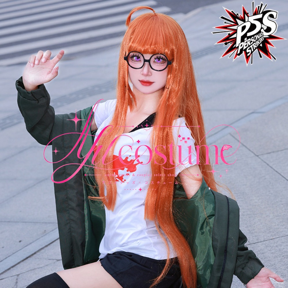 Fantasia de Cosplay Futaba Sak - Anime Cosplay Glasses avaliação e preço