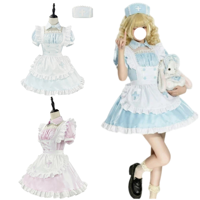 Conjunto de Uniforme de Enferm - Anime Cosplay Nurse avaliação e preço