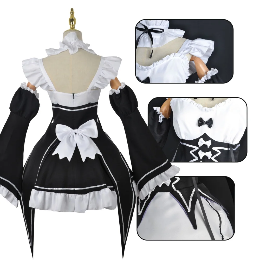 Fantasia de Cosplay Anime Ram  - Anime Cosplay Rem avaliação e preço