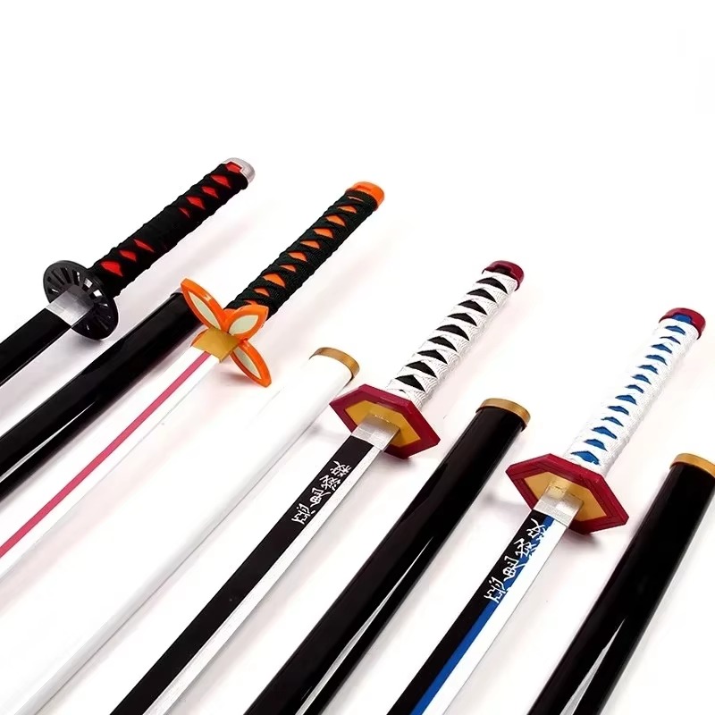41in/104cm demon slayer katana - Anime Cosplay Real avaliação e preço