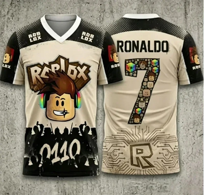 Camiseta Infantil Roblox para  - Anime Cosplay Roblox avaliação e preço