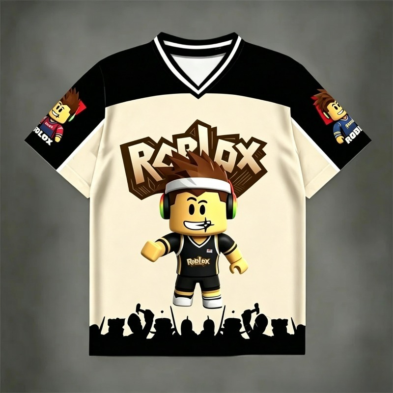 Camiseta Infantil Roblox para  - Anime Cosplay Roblox avaliação e preço