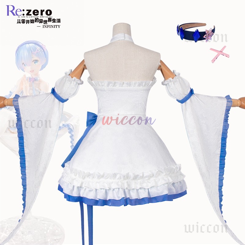 Fantasia de Cosplay Rem: Vesti - Anime Cosplay Rem avaliação e preço